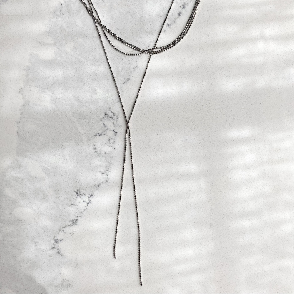Silver necklace